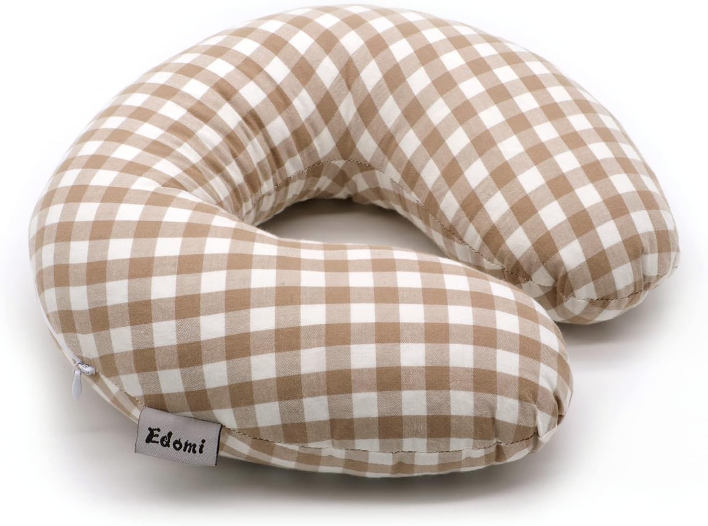 Edomi Buckwheat Neck Pillow, Comfortable U Shaped Travel Pillow Portable Pillow for Sleeping Recliner Chair Washable Pillowcase Buckwheat H…