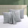 ShunjieHome 100% Egyptian Cotton Pillow Protectors Set of 2, 600 Thread Count King Size Bed Pillow Cases with Zipper, Sateen Weave Cooling…