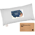 Toddler Pillow with Pillowcase - 10x18 My Little Dreamy Kids Travel Bed Pillows for Sleeping, Organic Cotton Small Pillowcase, Soft &…