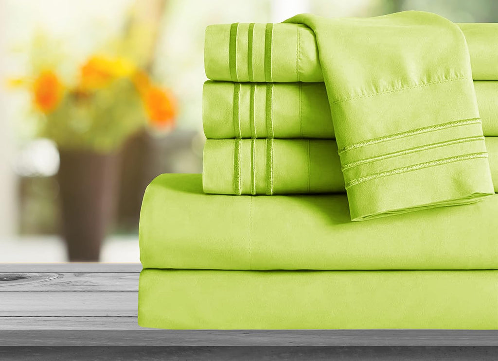 MocassiLuxuryBedding Mocassi Twin Sheet Set - Luxury Hotel 1800 Premier Bedding Sheets & Pillowcases - Ultra Soft Breathable & Cooling Bed…