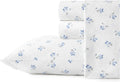 StoneCottage Stone Cottage - Full Sheets, Cotton Percale Bedding Set, Crisp & Cool Ideal Bedding Set (Blue Sketchy Ditsy, Full) Cotton Blue
