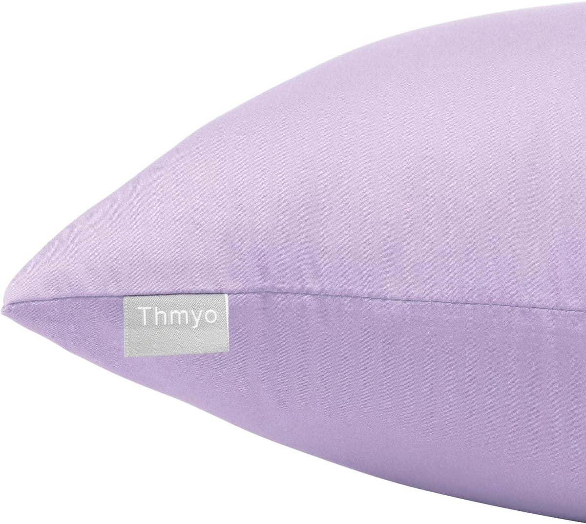 Thmyo 4-Pack 100% Cotton Comfortable Solid Decorative Throw Pillow Case Square Cushion Cover Pillowcase Sublimation Blank Pillow Covers DIY…
