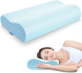 AnvoHome Anvo Memory Foam Pillow, Neck Contour Cervical Orthopedic Bed Pillow for Sleeping Side Back Stomach Sleeper, Ergonomic Design for…