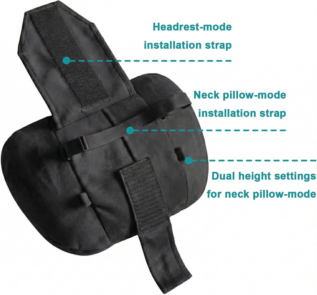 WELBRIT 2PCS Car Pillow for Car Neck Pillow for Driving Seat Neck Support Soft Cushion Back Support Head-Rests for Vehicle Sleeping…