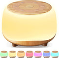 Heyaxa White Noise Sound Machine with 7 Colors Night Light 34 Soothing Sounds, Portable Sound Machine for Baby Adults Kids Sleep with 30 Vo…