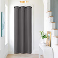 Nicetown Doorway Curtain - Grommet Closet Curtain for Door Window, Solid Front Door Curtain Room Darkening Thermal Insulated Temporary Wind…