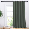 NICETOWN Window Blackout Curtain Panel for Living Room, Dark Mallard, 1 Panel, 70 x 95 inch, Thermal Insulated Blackout Drape/Drapery for…