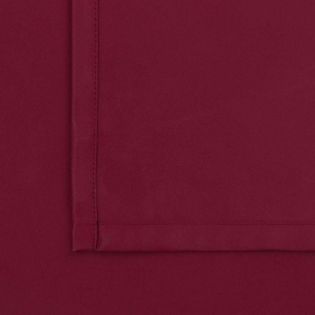 BGment Burgundy Balckout Curtains 36 Inch Length for Half Windows - 34 x 36 inch Rod Pocket and Back Tab Thermal Insulated Room Darkening S…