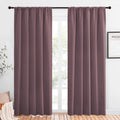 NICETOWN Room Darkening Curtains for Bedroom - Home Decoration Privacy Protection Thermal Insulated Solid Drapes/Draperies for Sliding…