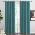 Nicetown Insulated Curtains Blackout Draperies - Triple Weave Microfiber Home Thermal Insulated Solid Ring Top Blackout Curtains/Panels for…