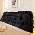 LQdpdd College Dorm Bed Bolster Pillow Long Reading Rectangular Headboard Pillow Backrest Support Cushion for Sitting in Bed Daybed Pillows…