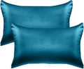 Elegantcomfort Elegant Comfort 2-Pack Cooling Viscose Satin Pillowcase Set with Hidden Zipper Closure, Silky Smooth for Hair and fabric…
