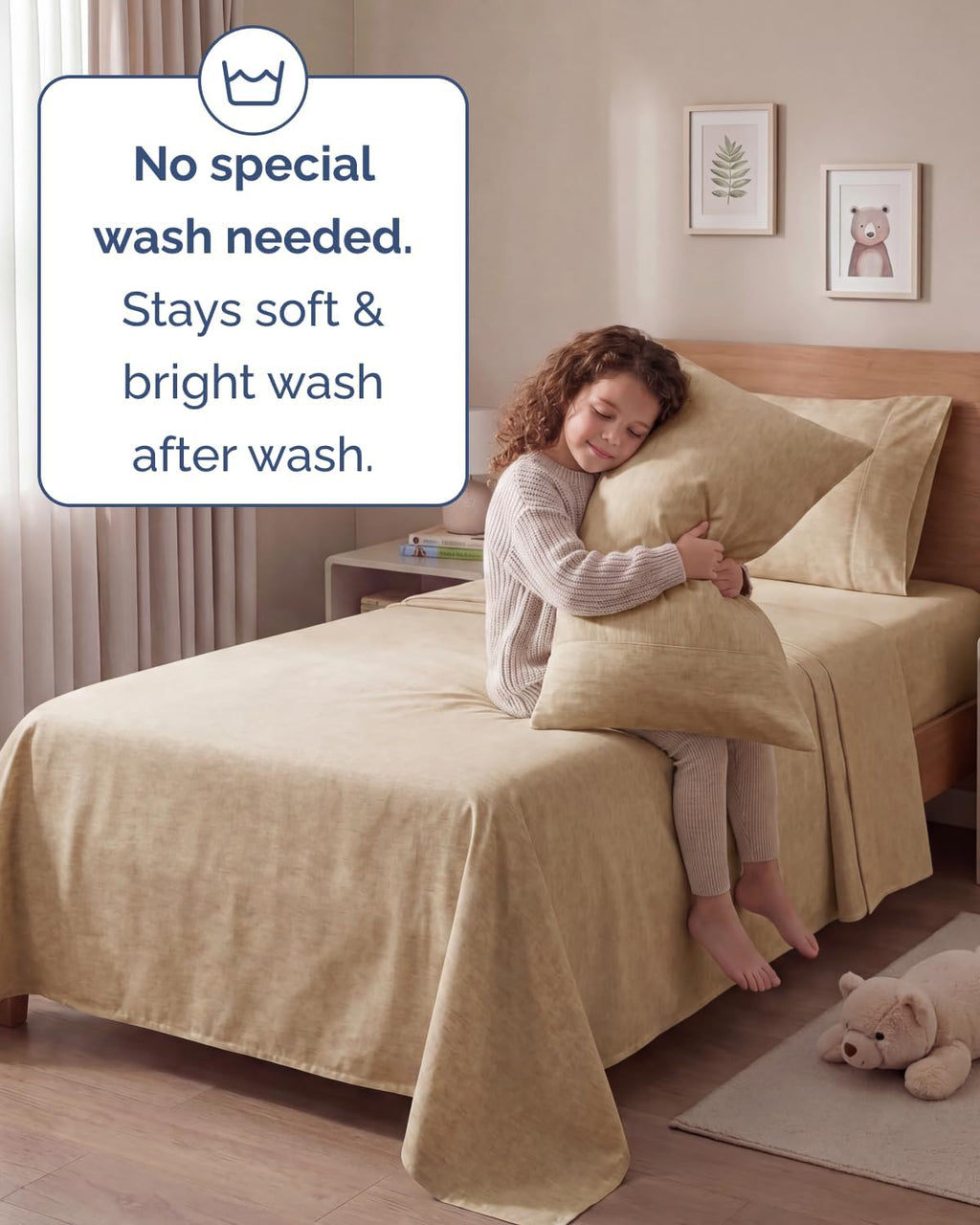 Twin 4 Piece Sheet Set - Comfy, Breathable & Cooling - Soft Hotel Luxury Bedding for Women, Men, Kids, Teens and Children - 1 Flat & 1…