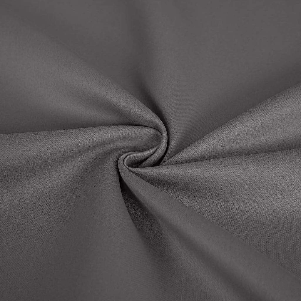 Igemaeve Blackout Curtains 90 Inch Length 2 Panels Set, Black Out Curtains for Bedroom 90 Inch Long, Rod Pocket Energy Saving Room Darkenin…