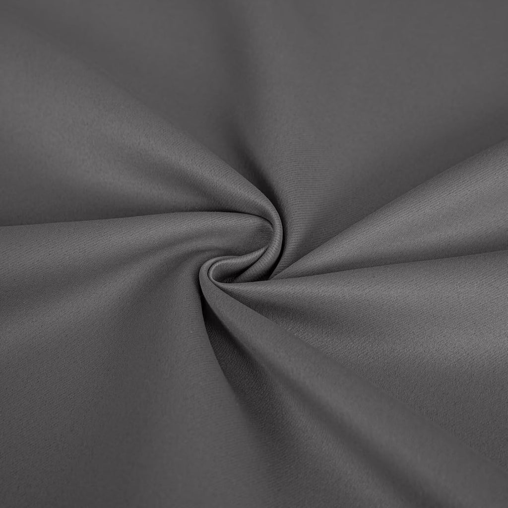 Igemaeve Blackout Curtains 96 Inch Length 2 Panels Set, Black Out Curtains for Bedroom 96 Inch Long, Grommet Energy Saving Room Darkening D…