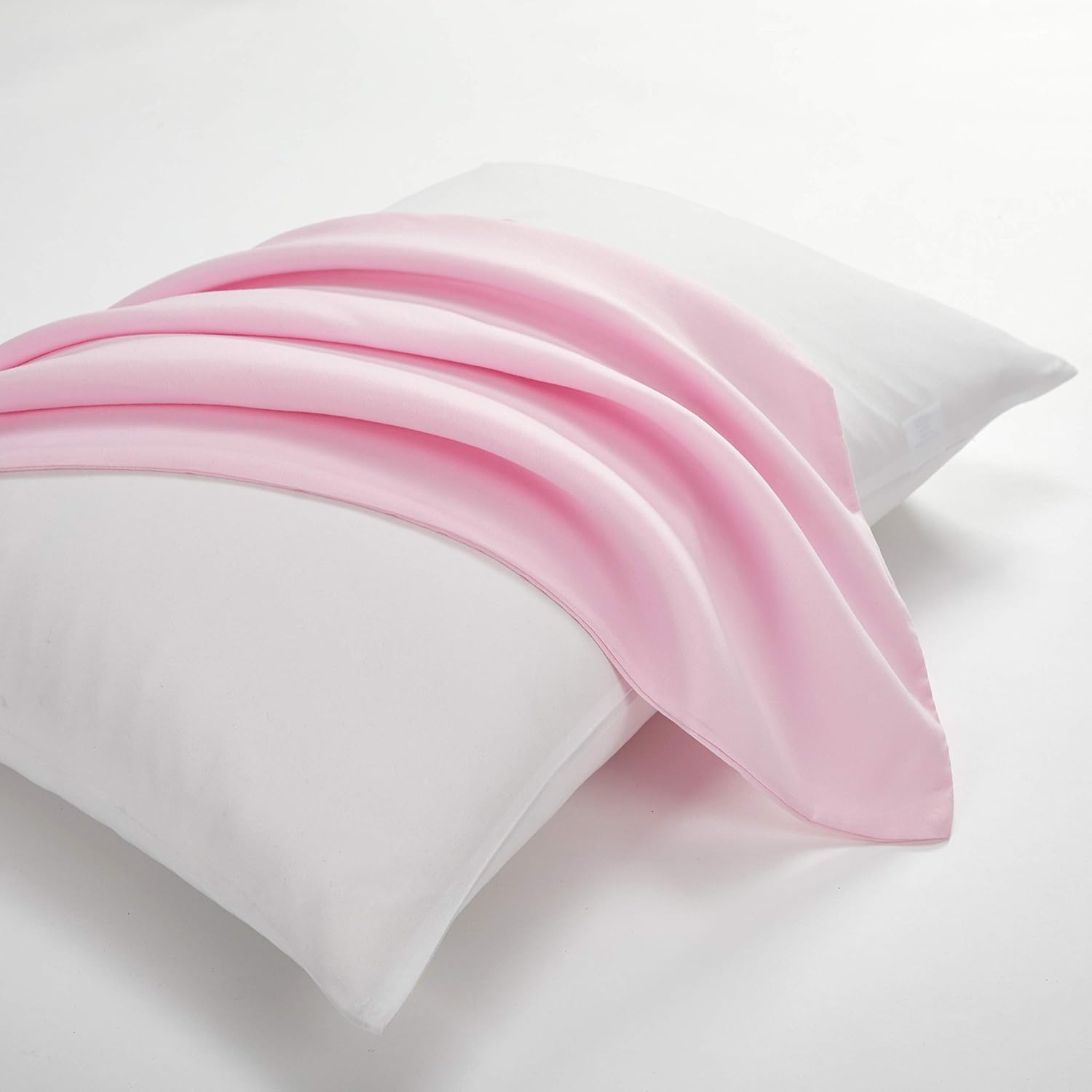 EVOLIVE Body Pillow Cover 21"x54", Ultra Soft Microfiber Pillowcase with Hidden Zipper, Breathable, Machine Washable, for Pregnancy &…