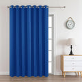 Joydeco Blackout Curtains 90 Inches Long 1 Panel, Thermal Insulated Long Curtains& Drapes 1 Piece, Room Darkening Grommet Drapes for Living…