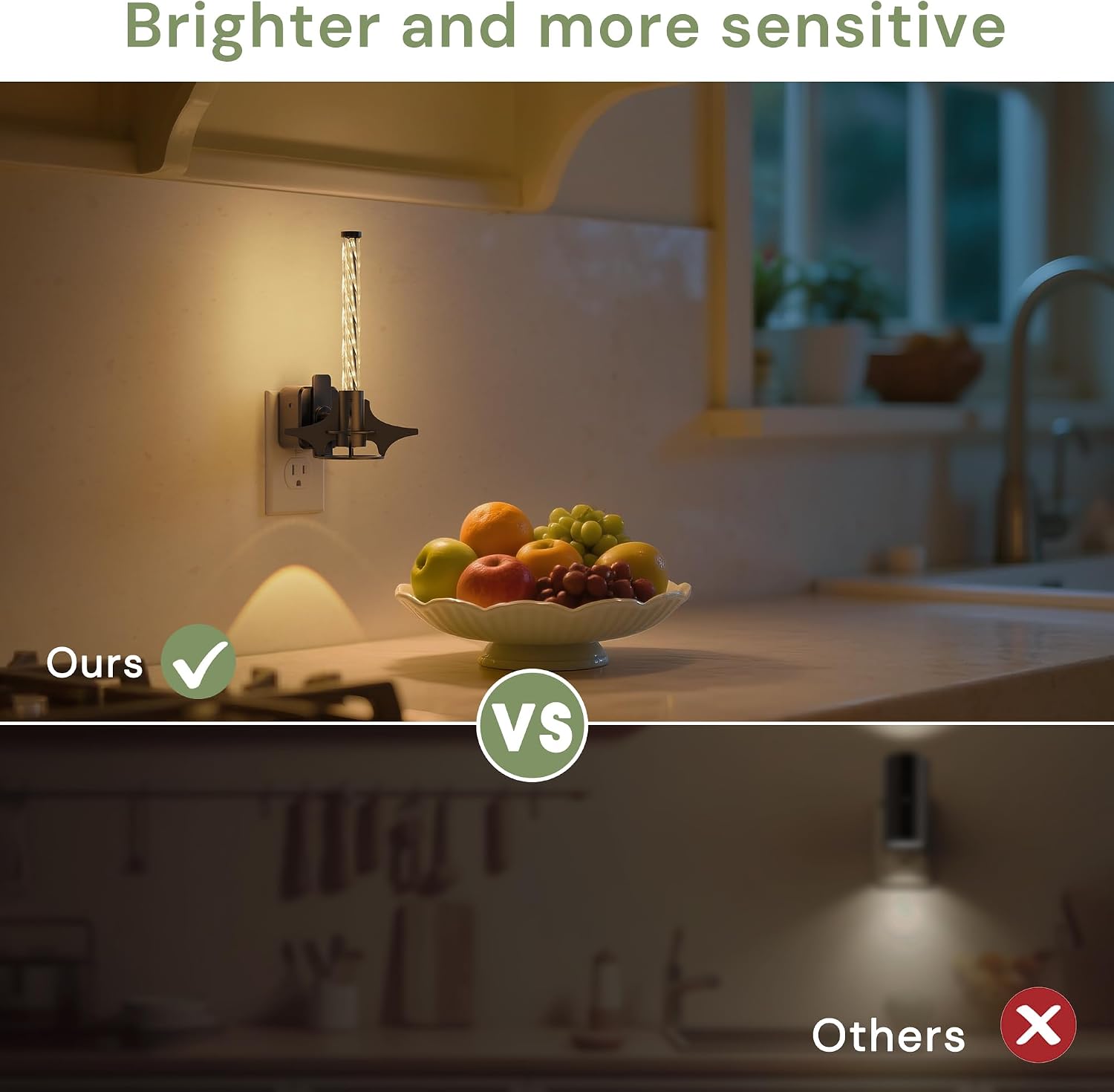L LOHAS LED Night Lights Plug into Wall, Dusk to Dawn Sensor Nightlight, 0-100LM Brightness Adjustable, 3000K Soft White, Rocket Night…