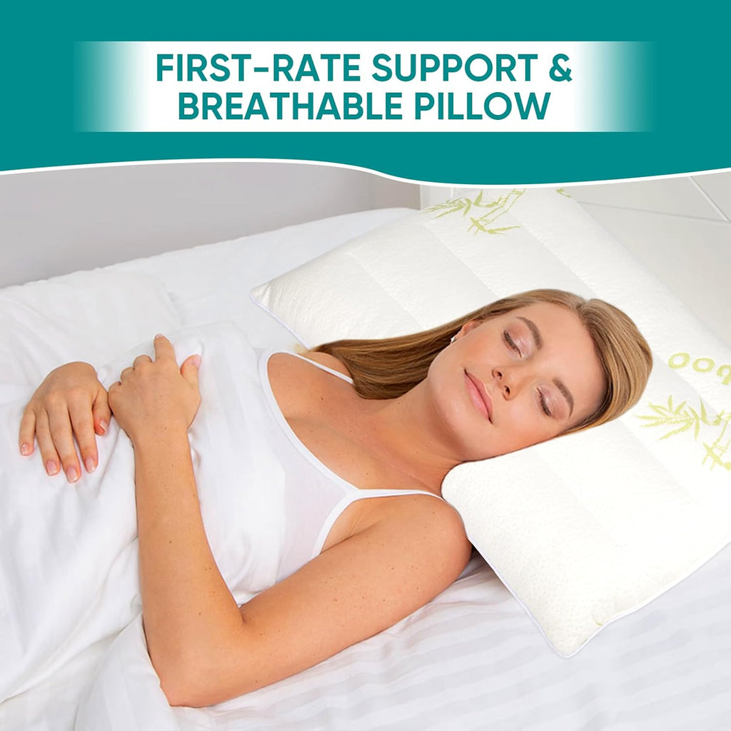 MINUPWELLHome MINUPWELL Ultra Flat Small Pillow for Sleeping, 18x13 in Small Pillow for Travel 7D High Support 2.5 inch Height Ultra Thin M…