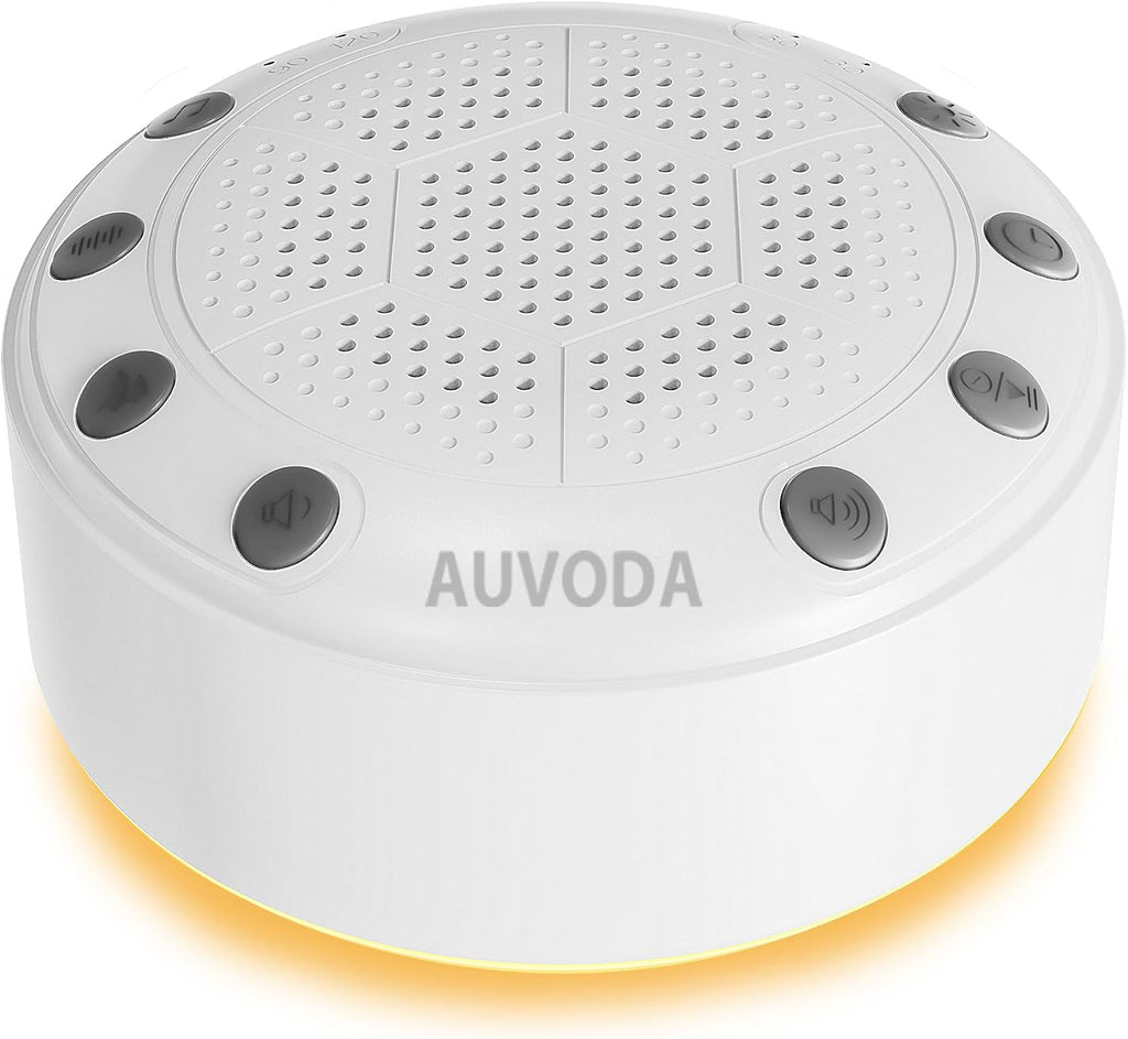 Auvoda S318 Sound Machine, White Noise Sound Machine for Sleep, Baby, Kids, Adults, Home, Office, Travel, Portable, 25 Non-Looping Sounds,…