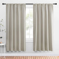 Nicetown Blackout Curtains for Living Curtains, Room Darkening Window Curtain Panels, easy maintenance Solid Thermal Insulated…