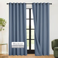 Rybhome RYB HOME 3-in-1 Soundproof - Blackout - Energy Saving Room Divider Curtains, Extra Wide Window Curtains for Bedroom Living Room Lof…