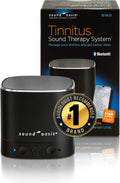 SoundOasis Sound Oasis® Bluetooth® Tinnitus Sound relaxation System® – 25 Built-in Tinnitus Relief & Relaxation Sounds, Extended 12-Hour…