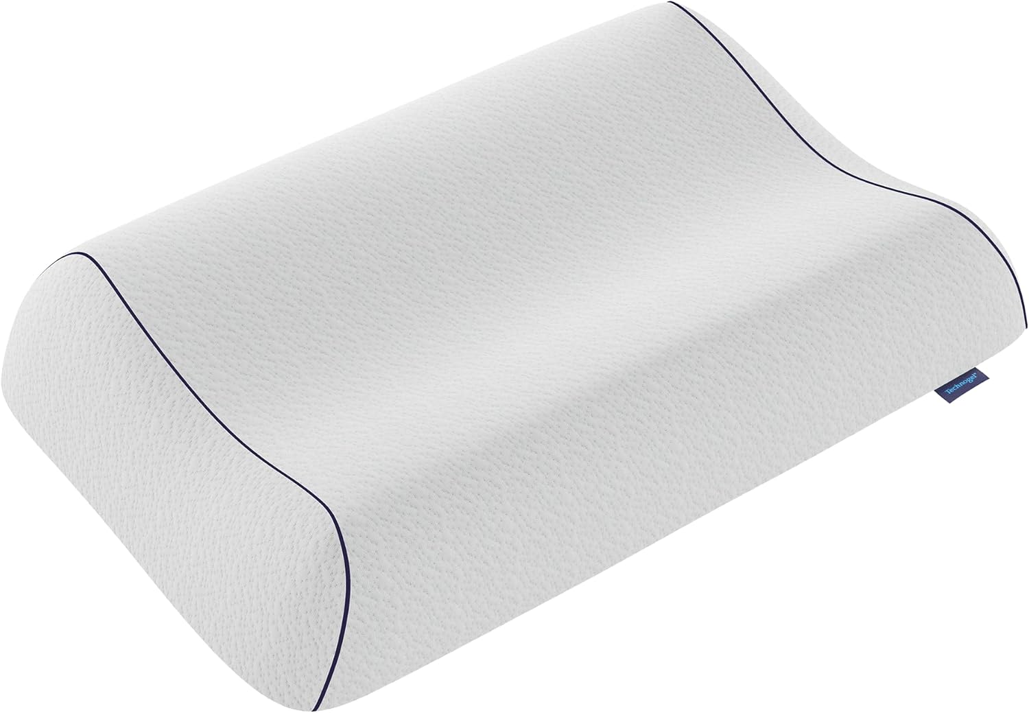Technogel Anatomic Cooling Gel Pillow – Dual-Height (5.5" & 4.5") Cervical Spine Support, Memory Foam Base, Washable Cover, Side & Back Sle…