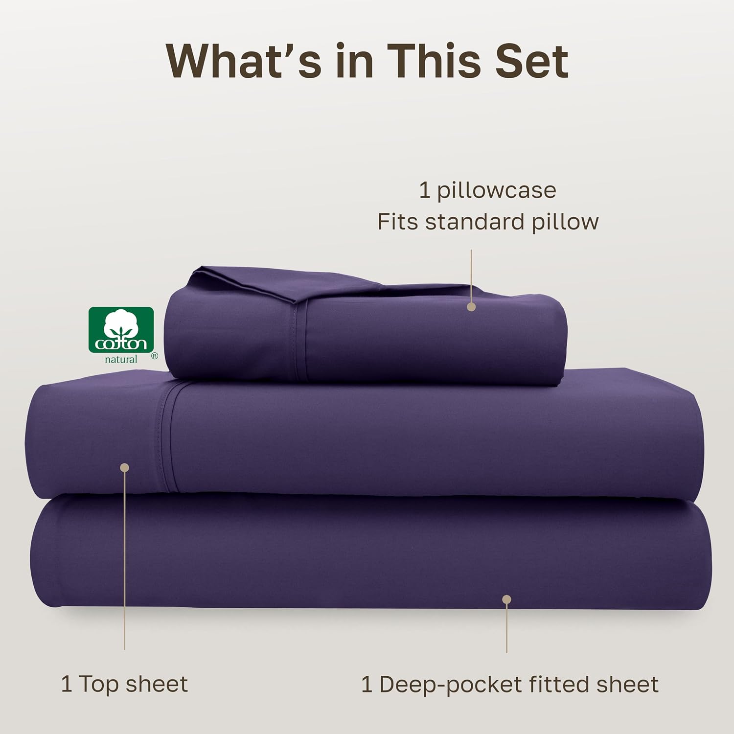 CaliforniaDesignDen California Design Den Soft Twin XL 100% Cotton Sheet Sets, 400 Thread Count Good Housekeeping Award Winner, Silky Smoot…