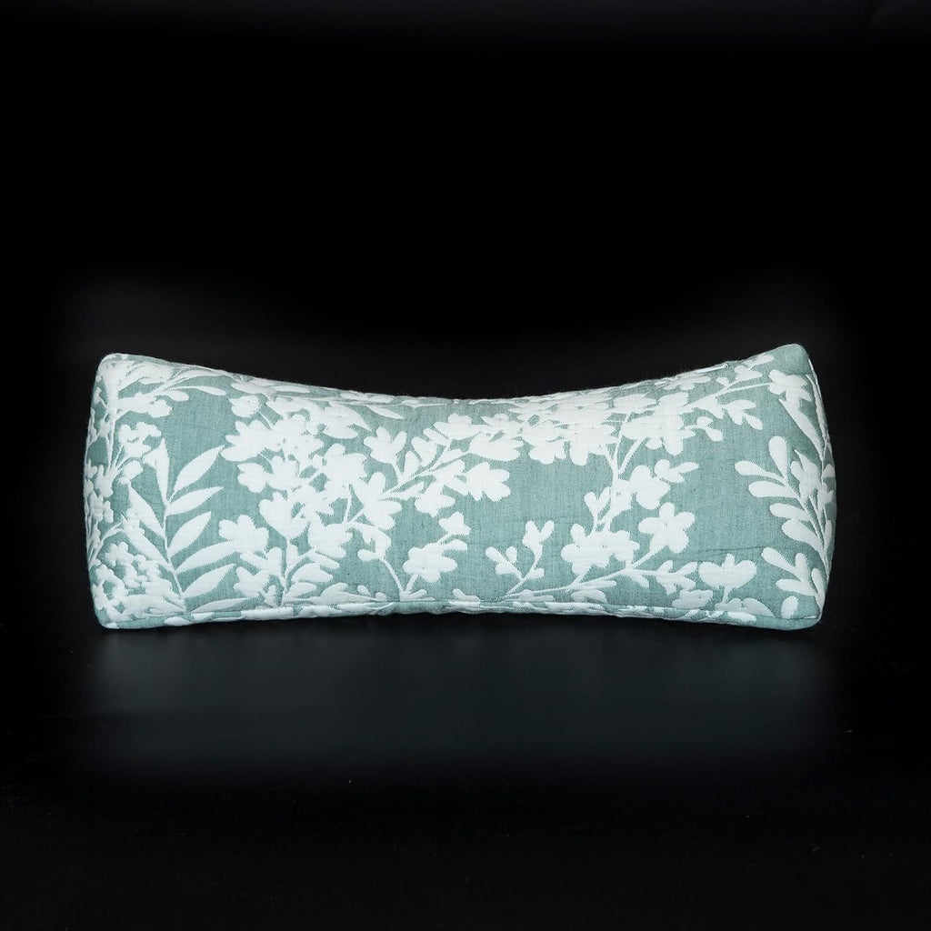 Gloryseason Buckwheat Neck Support Pillow Cervical Neck Cylinder Bolster Pillow, Buckwheat Hulls Adjustable Roll Pillow, Neck for Back and Si…