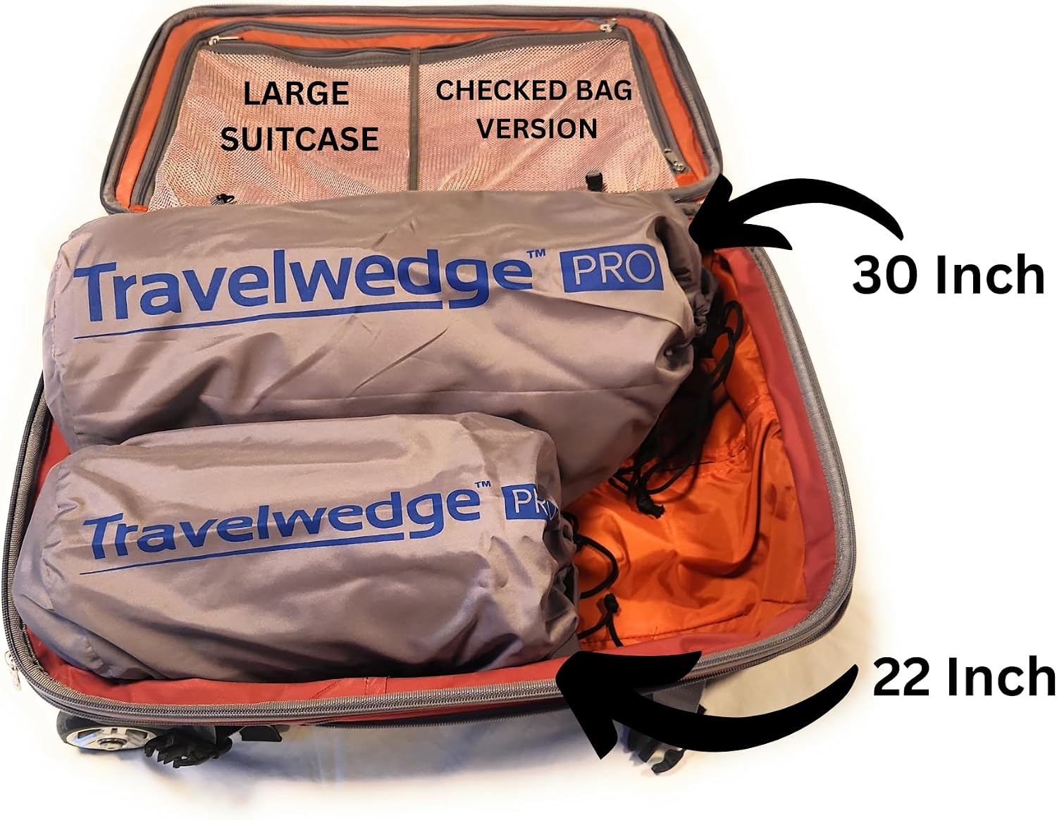 Travelwedgeoffersapremiumselectionofinflatablebedwedgeproducts Self-Inflating Bed Wedge Pillow | Lightweight for Travel | Wedge Pillow for…