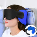 SARISUN Travel Pillows for Airplanes, Airplane Pillow with 3D Eye Mask for Sleeping, 360° Support Headrest for Long Flight, Road Trip…