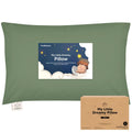 KeaBabies Toddler Pillow with Pillowcase, Jumbo 14X20 - Soft Organic Cotton Toddler Pillows for Sleeping - Machine Washable - Perfect for…