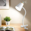 WelcometoEJIAXIN EJIAXIN Clip on Desk Lamp for Home Office - Small LED Touch Dimmable Reading Light for College Dorm Room - Adjustable Flex…