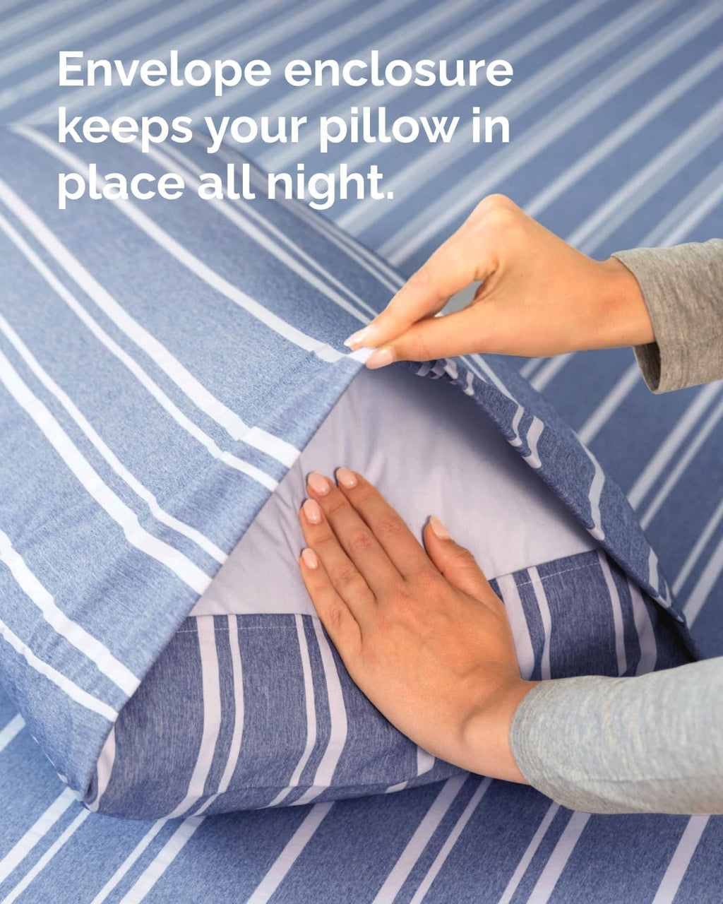 Queen Pillow Cases Set of 8 - Ultra Soft Hotel Quality Pillowcase Covers - Comfy & Wrinkle Free - Shrink & Fade Resistant - Machine…