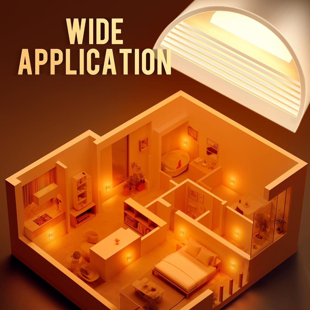 DORESshop LED Night Light[2 Pack], Night Lights Plug into Wall, 3 Level Brightness Adjustable Plug in Night Light, Dusk to Dawn Sensor…