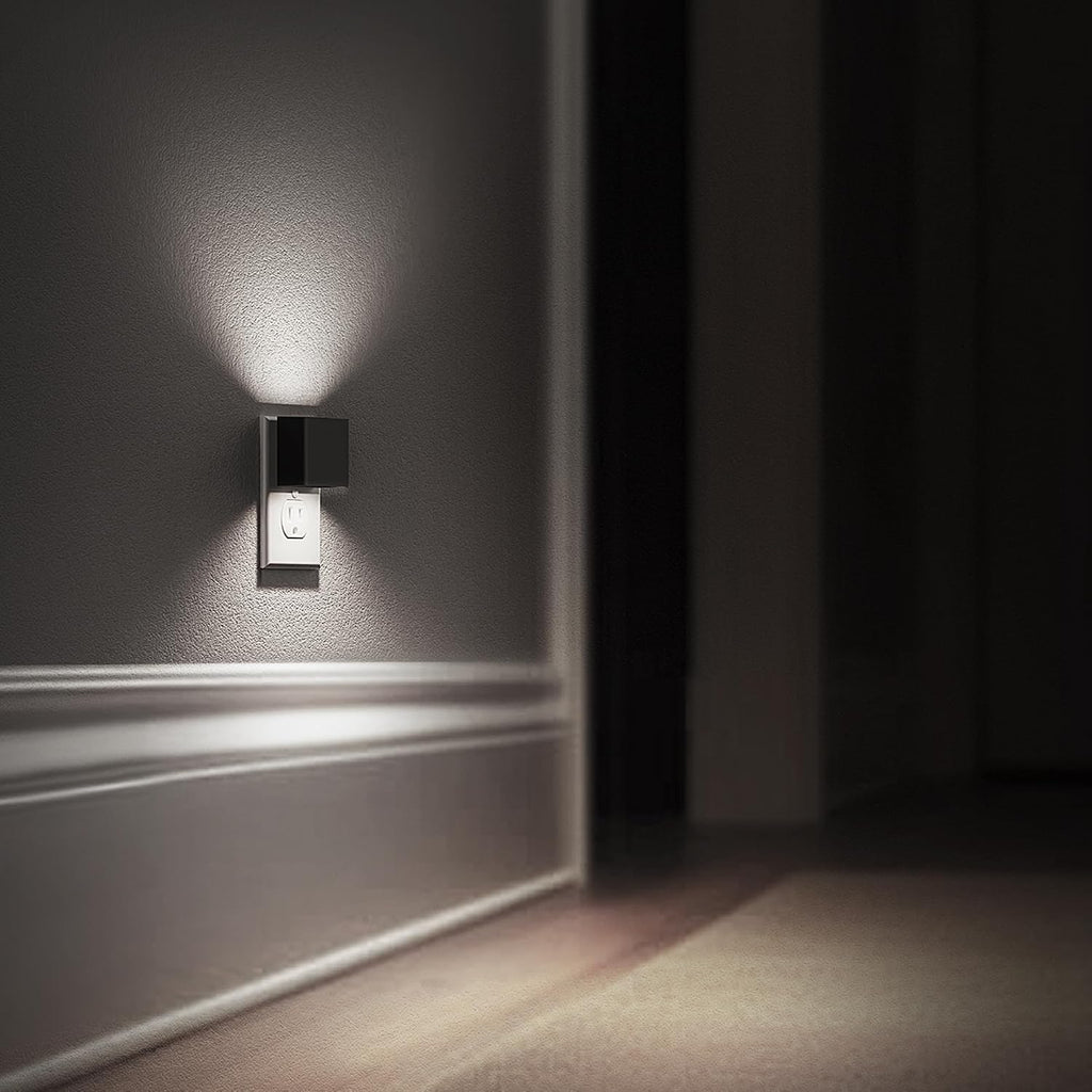 L LOHAS LED Night Light, Night Lights Plug into Wall,[2-Pack] Bright Night Light with Light Sensor,5000K Daylight White, Brightness…