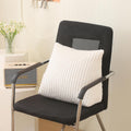 Corduroy Wedge Reading Pillow for Bed, 3 Sizes, 4 Colors for Bed, Sofa, Office Chair (White, Small 16 * 14 * 7in)