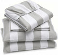 Perupima Peru Pima 415 Thread Count Percal Full Sheet Set - 100% Peruvian Pima Cotton, 4 Piece (Flat, Fitted, 2 Pillowcases) - Cooling, Cri…