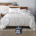 Ella Jayne Duvet Cover Full (3 Pieces), 100% Cotton Percale, Full/Queen, Soft Breathable & Lightweight, Including Full Size Duvet Cover…