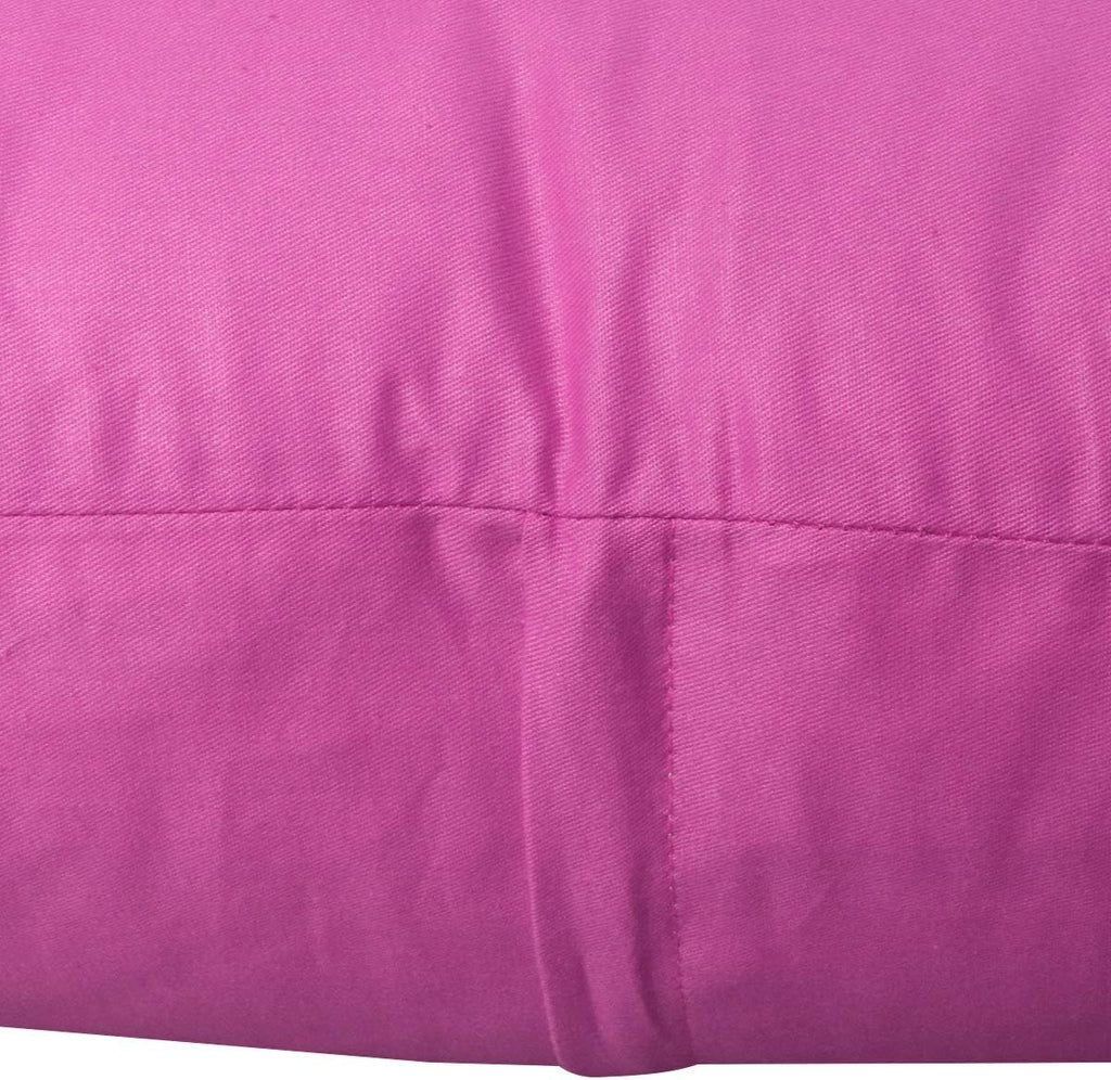 Thmyo 4-Pack 100% Cotton Comfortable Solid Decorative Throw Pillow Case, Square Cushion Cover Pillowcase Sublimation Blank Pillow Covers DI…