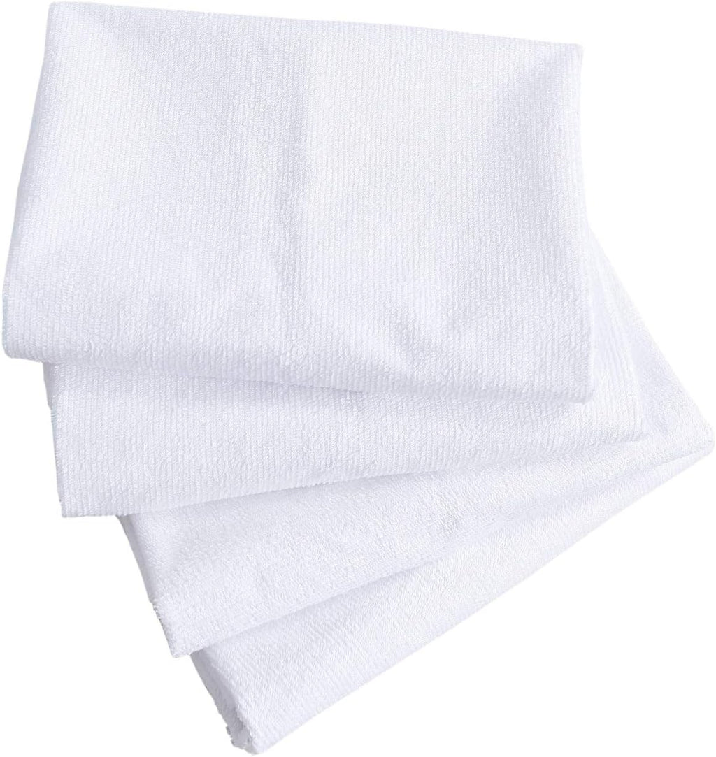 NiagaraSleepSolution Niagara Waterproof Pillow Protectors Queen 4 Pack Cotton Terry 100% Waterproof Cooling Zippered Cotton White T Pillow…