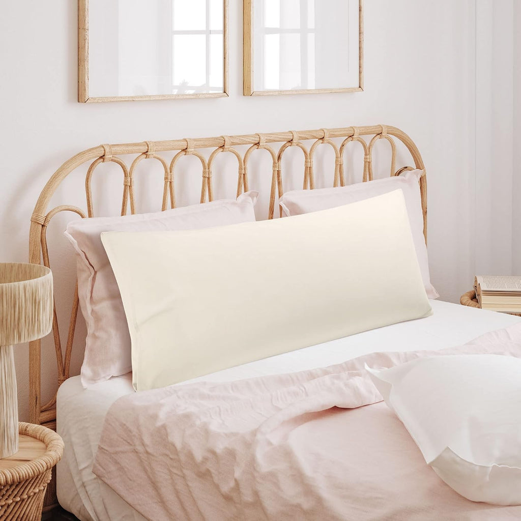uxcell 100% Microfiber Body Pillow Cover | 1800 Thread Count Pillowcase | Soft Pillow Case with Envelope Closure | 90 GSM Ployester | No Wr…