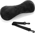 Colingmill 1 Pc Neck Pillow for Recliner Headrest Pillow Bone Shaped Chair Plush with Adjustable Strap Neck Support and Curve Head Cushion…