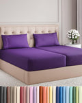 Split King Size 5 Piece Sheet Set - Comfy Breathable & Cooling Sheets - Hotel Luxury Bed Sheets for Women & Men - Deep Pockets, Easy-Fit…