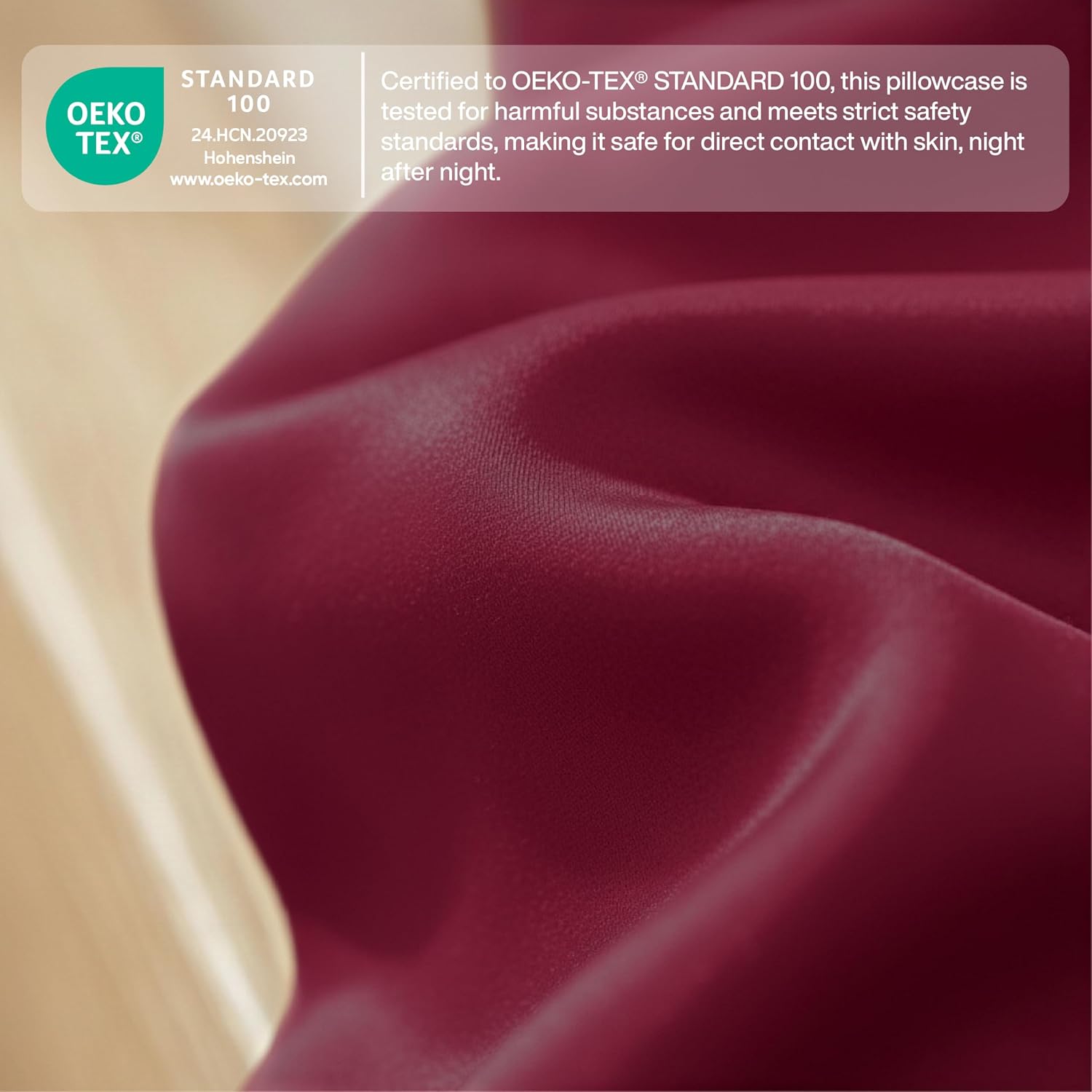 Queensbay Standard Pillow Cases Set of 2, Microfiber Cooling Pillowcases, Soft Breathable Envelope Closure Pillow Covers, Wrinkle Free Easy…