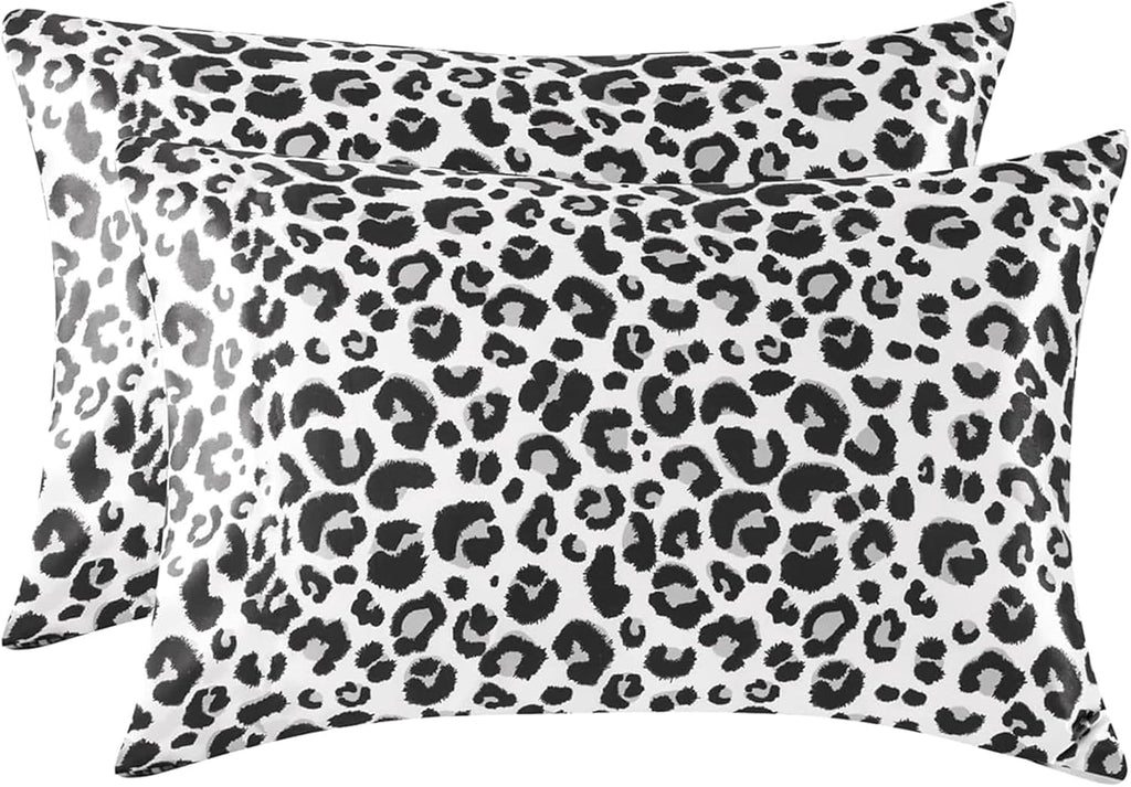 MR&HM Satin Pillowcase for Hair and Skin, Silk Satin Pillowcase 2 Pack, Toddler Size Pillow Cases Set of 2, Silky Pillow Cover with…