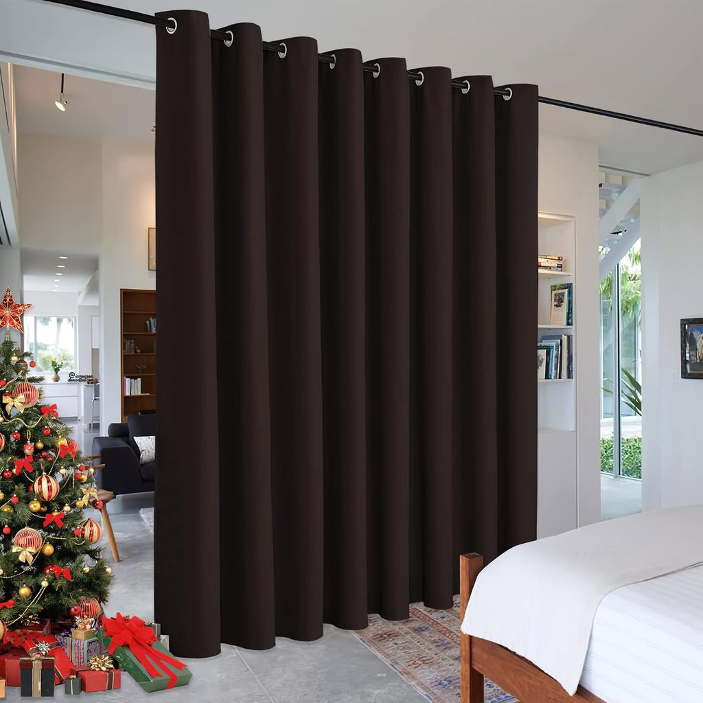 Rybhome RYB HOME Blackout Room Divider Curtain Energy Efficient Furniture Protected Extra Large High Ceiling Panel for Wall Space/Living Ro…