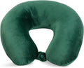 WorldsBest Wolf Essentials Adult Cozy Soft Microfiber Neck Pillow for Travel – Compact, Machine Washable - Perfect for Airplane, Car, or Ho…