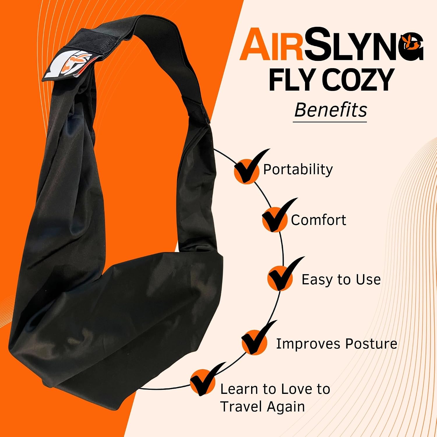 The Slyng Two Pack-Premium Travel Blanket System – Blanket Body Sling for Deep Plane Sleep | Full-Body Support, Breathable, Compact…